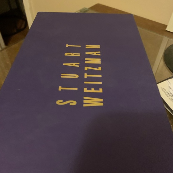 Stuart Weitzman Denim Heels - Picture 7 of 8